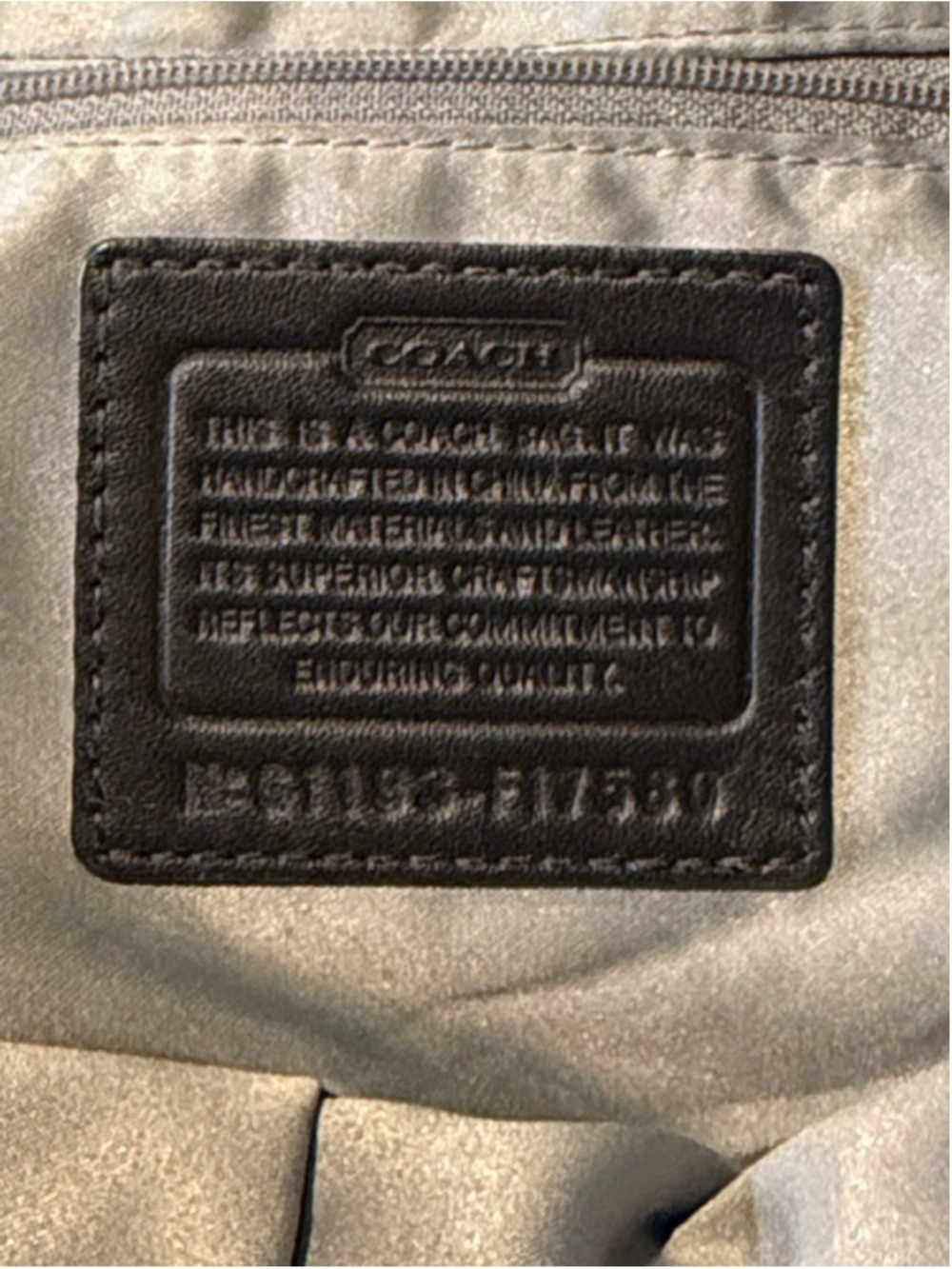 Coach Black Grey Signature C Jacquard Shoulder Bag - Picture 6 of 13